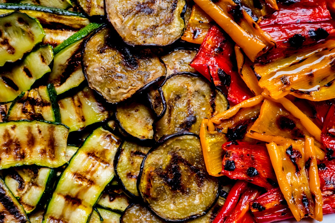 mixed grilled vegetables