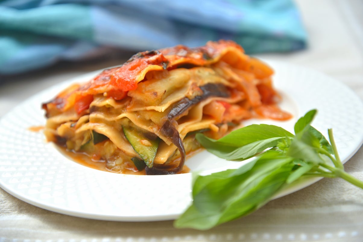 Vegetables Lasagne